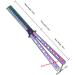 Butterfly Comb Stainless Steel Folding Training Practice Combs Novel Hair Styling Tools for Beginner Training - Buy Online on GoSupps.com