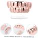 Jojofuny Electroplated Diamond Grills for Hip Hop & Halloween - 18K Copper Teeth Jewelry Costume Accessory - Buy Online on GoSupps.com