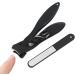 Nail Clippers for Thick Nails Fingernail Clippers for Adults Portable Toenail Scissors Stainless Steel Toenail Clippers for Large Nails Nail Clippers with Wide Jaw Opening and Nail File Black - Buy Online on GoSupps.com