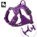 Truelove No Pull Dog Harness | Reflective & Adjustable Pet Vest | Soft Padded Dog Harness with Handle - TLH56512 L Purple - Buy Online on GoSupps.com