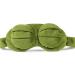 Shinywear Cute Rabbit Sleeping Eye Mask Plush Blindfold - Super Soft Funny Eye Cover for Kids, Girls, and Adults | Green Frog Design - Buy Online on GoSupps.com