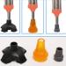 Single Crutch Axillary Crutch for Fracture with Non-Slip Walking Stick Walker for Elderly Men and Women with Four-Legged Corner Claw Auxiliary Crutch (Color : B) Yearn for Comfortable Anniversary - Buy Online on GoSupps.com