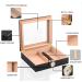 Cigar Boxs Humidors Cigar Humidor Cecigar Travel Humidor Box Portable Cigar Case Humidifier Hygrometer Cigar Humidor Box for Cigars - Buy Online on GoSupps.com