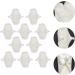 10pcs Ultra Thin Reusable Panty Liners: Charcoal Washable Sanitary Pads - 180mm Menstrual Pad - Buy Online on GoSupps.com