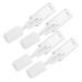 CANIGHT 4pcs Eyelash Raincoat Mascara Clear Setting Gel Clear Brow Gel Brows Gel Brow Clear Gel Plastic