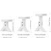 Adjustable Stand for Cricut Maker/Explore Air - Extra Legs, Vinyl Roll Holder, Organizer for Cricut Machine - Buy Online on GoSupps.com