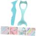 HAPINARY 2pcs Women Eyeliner Stencils Eyeliner Silicone Eyeliner Make up Aid Eyeliner Guard Mascara Drawing Aid Tool Silicone Eyeliner Aid Eye Makeup Tools Mascara Guard 15x5.7cm - Buy Online on GoSupps.com