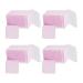 lmoikesz 4set Wide Range Of Uses Nail Cleaning Pads Manicures Pedicures And Nail Art Professional Enough Cotton pink