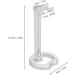 Men Razor Holder Metal Shaving Razor Stand Safety Razor Holder Male Shaver Stand Shaving Tool - Buy Online on GoSupps.com