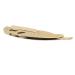 Premium Stainless Steel Face Razor & Neck Cutter - Foldable Manual Beard Knife Holder (Single Blade Straight Edge) - Buy Online on GoSupps.com
