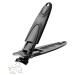 Nail Clippers Stainless Steel Nails Clippers with Cicada Shape Fingernail and Toenail Clippers Cutters Toe Finger Nail Clippers Cutter for Men Women Black