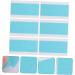 FRCOLOR 6 Sheets Double Sided Adhesive Hair Extension Wig Adhesive Tape Lace Front Wig Tape Hair Wig Tape Double Sided Sticky Tape Adhesive Strips for Hair Extension Pu Replace Bracket 2.5x1.5cm Assorted Color - Buy Online on GoSupps.com