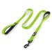 Pioneer Petcore Dog Lead 6ft Long Traffic Padded Two Handle Heavy Duty Reflective Double Handles Lead for Control Safety Training Leads for Large Dogs or Medium Dogs Dual Handles Leashes(Green)