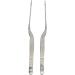 Pack of 2 Curved Stainless Steel Tweezers with Corrosion Protection - Ideal for Hearing Aids | International Shipping Available - Buy Online on GoSupps.com