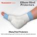 Sammons Preston Elbow/Heel Protectors - Medium/Large Gel Pad Sleeves for Skin Protection & Pressure Relief - Ideal for Elderly Care - Buy Online on GoSupps.com