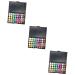 POPETPOP Makeup Palette 3pcs 40 Pearlescent Eyeshadow Palette Eye Shadow Palettes 0.04 Ounce (Pack of 1) As Shownx3pcs