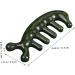 BCOATH Jade Massage Comb - Premium Hand & Body Massage Device | Scalp Scratching Tool | Creative & Reliable 11.50x4.50 cm Green - Buy Online on GoSupps.com