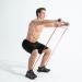 Portable Resistance Band Bar - 25.5 Inches for Home Gym Workouts Squats & Strength Training | Fitness Equipment with S Loops - Buy Online on GoSupps.com