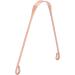 Pure Copper Tongue Scraper - Superior Oral Hygiene Bad Breath Solution U-Shaped Design Durable & Easy to Clean - Buy Online on GoSupps.com
