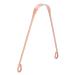 Pure copper tongue scraper remove bad breath maintain oral hygiene