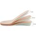 FRCOLOR Height Increase Shoe Inserts for Men - Leather Lift Insoles for Added Height & Comfort - Size 2 - Buy Online on GoSupps.com
