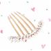 FRCOLOR Hair Pin Hair Accessories for Women Jewel Hair Comb Flower Decoration Hair Comb for Prom Hair Accessories for Women Pearl Hair Comb Hair Comb with Rhinestone Hair Fork Bride - Buy Online on GoSupps.com