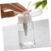 SOESFOUFU Set of 2 Refillable 300ml PETG Travel Bottles Leak-Proof Airtight Toiletry Containers with Pump - Buy Online on GoSupps.com