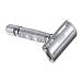 Beavorty 2st manual razor men's razor for hairdresser face chip chrome -plated double -sided knife holder from alloy double -sided knife double -edged