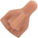 3D Flexible Silicone Nose Model Flexible Fake Nose Practice Model for Piercing Practice Jewelry Display (Dark Skin Color) - Buy Online on GoSupps.com