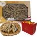 DABC OAK LAND American Ginseng Slices Wisconsin American Slices Root for Tea Energy for Men Women Mental Boosts Immunity (16OZ/Bag - Ginseng Root)