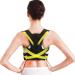Breathable Adjustable Posture Corrector for Men & Women | Back Brace & Spinal Support | Relief for Upper & Lower Back Pain | Black Large - Buy Online on GoSupps.com