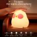 URAQT Cooku Chick Night Light - Portable 7 Colour Changing Baby Night Light with Remote, Timer & Dimmable Silicone Lamp for Kids - Perfect for Baby, Children & Teenager Room Decor - Buy Online on GoSupps.com