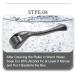 Beard Roller 0.5mm - Derma Roller for Beard Growth & Skin Care | Micro Needle Roller for Men & Women - Buy Online on GoSupps.com