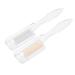 FRCOLOR Makeup Applicator foldable eyebrow eyelash grooming tool eyelash brush separator lash extension eyelash metal teeth eyebrow combs bulk steel needle styler handle PC