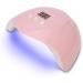 UV LED Nail Lamp 54W 18pcs UV LED Nail Light Portable Nail Lamp Professional Nail Dryer Gel Polish Light with 3 Timers Professional Nail Art Tools(Pink) - Buy Online on GoSupps.com