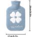 Coolon 2-in-1 Hot Water Bottle with Cover - 1000ML Blue - for Cold & Hot Compress - Great Gift for Women, Seniors & Children - Buy Online on GoSupps.com