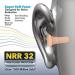 All One Tech Hearos Ultimate Softness Foam Ear Plugs - 32dB NRR Noise Reduction (Tan, 100 Pairs) - Buy Online on GoSupps.com