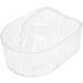 Acrylic Soften Dead Skin Clean Nail Manicure Wash Soaker Tray Nail Art Hand Wash Remover Soak Bowl Hand Soaking Bowl for Beauty Salon (Transparent) - Buy Online on GoSupps.com
