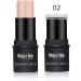 FILFEEL Highlighter Stick Highlight Powder Shade Contour Makeup Foundation Stick(2) - Buy Online on GoSupps.com