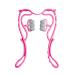 Neck massage device handheld neck massage scooter neck and shoulder massager pressure point neck massager massage muscle relaxation point roller for pain relief rose 1PCs