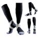 ZLYJ 2 pairs of compression socks women men (20-30mmHg) knee highs compression running socks support stockings socks for football SA