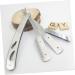 Beavorty Stainless Steel Hairdresser Razor & Mustache Scissors Set - Precision Trimming Tools for Men - Buy Online on GoSupps.com
