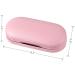Mudor 2-in-1 Contact Lens Container & Travel Set - Double-Sided Design with Tweezers | Perfect for Contacts & Glasses | Pink - Buy Online on GoSupps.com