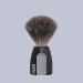 Nom ERIK Badger Hair Shaving Brush - Premium Black Pure Badger Brush for a Luxurious Shave | International Shipping Available - Buy Online on GoSupps.com