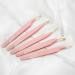 Fiber Tip Eyelash Tweezers Professional Stainless Steel Tweezers Lash Extension Isolation Volume Classic Lashes Curved Straight Tweezer with Measurements - Pink Lavi Lashes (Curved) - Buy Online on GoSupps.com