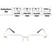 Shop Meijunter Multifunction Fashion Reading Glasses for Men - Metal Frame Smart Zoom +1.0 to +3.0 Strength - Stylish Gold Design - Buy Online on GoSupps.com