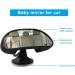 360 Rotatable Baby Car Mirror with Non-Slip Suction Cup - Rear Facing Child Safety View Mirror for Interior Car Seat - Black - Buy Online on GoSupps.com