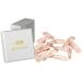 Hair -like loved 14 pieces snap hair clips women - rose gold - 4cm metal hair clip hair hair hair clip clips children hair clips hair clip with storage box women girls men