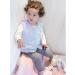 XYIYI Baby Cotton Vest 18-24 Months Blue - Infant Toddler Warm Padded Waistcoat - Buy Online on GoSupps.com