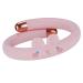 Mosquito Repellent Bracelets for Kids & Toddlers Reusable Natural Bug Insect Repellent Bands Waterproof DEET-Free Wristband for Outdoor Camping Traveling Essentials (Pink)